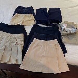 uniform bottoms.Cat and Jack, French Toast, Children’s Place, and Tommy Hilfiger